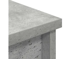 Komoda, betono pilkos spalvos, 37,5x35x180 cm apdirbta mediena