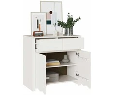Kabalas Drammen Balta 79 x 43 x 75.5 cm Pušies medienos masyvas