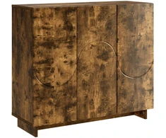 Komoda Dūminio ąžuolo 85,5 x 31 x 75 cm Apdirbta mediena