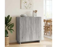 Komoda Pilka Sonoma 67 x 34.5 x 75 cm Apdorota mediena