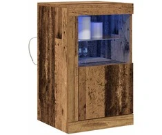 LED Bufetas Senas medis 41 x 37 x 67 cm Apdirbta mediena