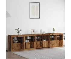 LED Bufetas Senas medis 283 x 37 x 67 cm Apdirbta mediena