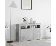 Kabalas Betono pilka 116 x 30 x 75 cm Apdirbta mediena