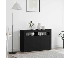 Kabalas Juoda 116 x 30 x 75 cm Apdirbta mediena