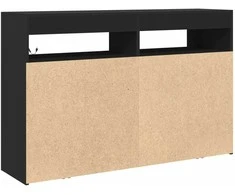 Kabalas Juoda 116 x 30 x 75 cm Apdirbta mediena