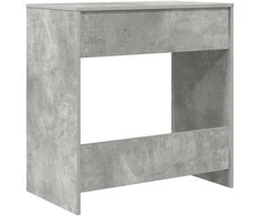 Stalas Betono pilka 77,5 x 43 x 79 cm Apdirbta mediena