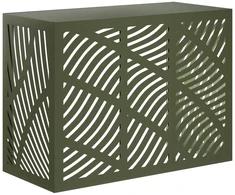 Kondicionierių uždangalas Alyvuogių žalia 110 x 50 x 80 cm