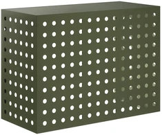 Kondicionierių uždangalas Alyvuogių žalia 110 x 50 x 80 cm