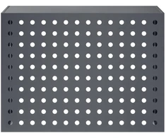 Kondicionierių uždangalas Antracito 110 x 50 x 80 cm Plienas