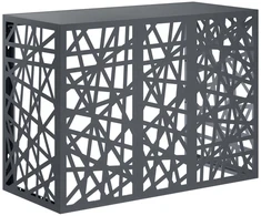 Kondicionierių uždangalas Antracito 110 x 50 x 80 cm Plienas