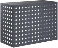 Kondicionierių uždangalas Antracito 110 x 50 x 80 cm Plienas