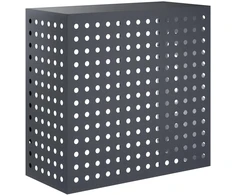 Kondicionierių uždangalas Antracito 110 x 50 x 105 cm Plienas