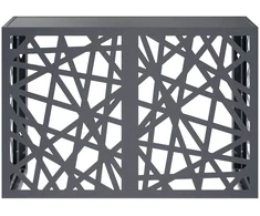 Kondicionierių uždangalas Antracito 90 x 40 x 60 cm Plienas