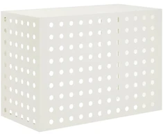 Kondicionierių uždangalas Balta 100 x 50 x 70 cm Plienas