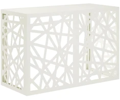 Kondicionierių uždangalas Balta 90 x 40 x 60 cm Plienas