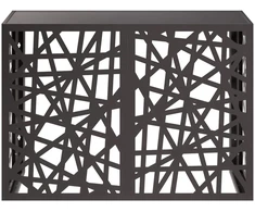 Kondicionierių uždangalas Juoda 100 x 50 x 70 cm Plienas
