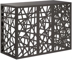 Kondicionierių uždangalas Juoda 110 x 50 x 80 cm Plienas