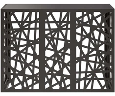 Kondicionierių uždangalas Juoda 110 x 50 x 80 cm Plienas