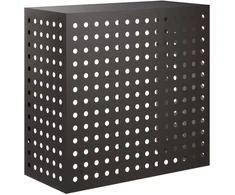 Kondicionierių uždangalas Juoda 110 x 50 x 105 cm Plienas