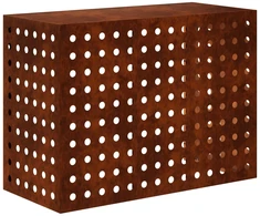 Kondicionierių uždangalas Rūdijanti 110 x 50 x 80 cm
