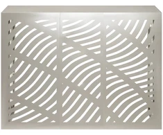 Kondicionierių uždangalas Sidabrinė 110 x 50 x 80 cm