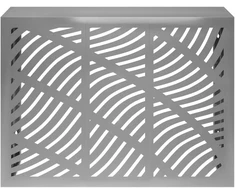 Kondicionierių uždangalas Sidabrinė 110 x 50 x 80 cm