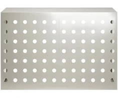 Kondicionierių uždangalas Sidabrinė 90 x 40 x 60 cm