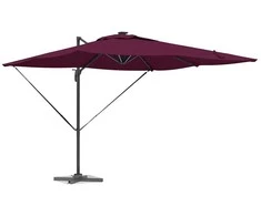 Skėtis nuo saulės Bordo raudona 286 x 284 x 270 cm