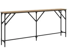 Konsolinis stalas artisano ąžuolo 180 x 23 x 75 cm
