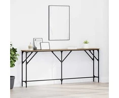 Konsolinis stalas artisano ąžuolo 180 x 23 x 75 cm