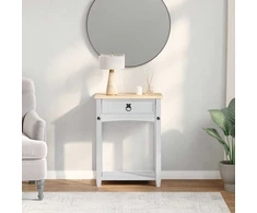 Konsolės stalas Balta 55 x 35 x 73 cm Kietos pušies mediena