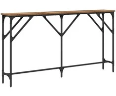 Konsolinis stalas Senovinis medis 140 x 23 x 75 cm