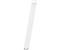 Konsolinio stalo kojelės, U formos, 2 vnt., baltos, 28x(72-73) cm, plienas