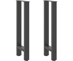 Kavos staliuko kojelės, antracito, 2 vnt., 28x(72-73)cm