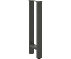 Kavos staliuko kojelės, antracito, 2 vnt., 28x(72-73)cm