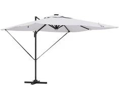 Roma Parasol Smėlio 286 x 284 x 270 cm Aliuminis ir poliesteris