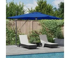 Roma Parasol Mėlyna 286 x 284 x 270 cm Aliuminis ir poliesteris