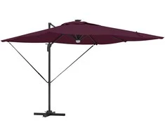 Roma Parasol Raudona 286 x 284 x 270 cm