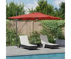 Roma Parasol Raudona 286 x 284 x 270 cm