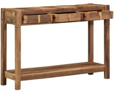Konsolinis stalas Ruda 107 x 33 x 76 cm Kietas atkurtas medis