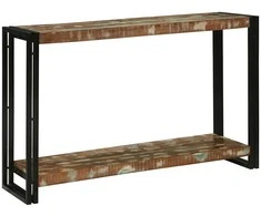 Konsolinis stalas 120 x 33 x 75 cm Kietas atkurtas medis