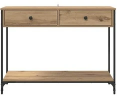 Konsolinis stalas Amatininkų ąžuolas 100 x 34,5 x 75 cm