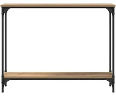 Konsolinis stalas Amatininkų ąžuolas 100 x 22,5 x 75 cm