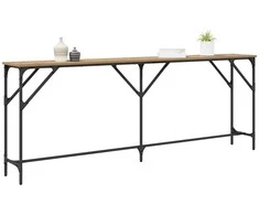 Konsolinis stalas artisano ąžuolo 200 x 29 x 75 cm