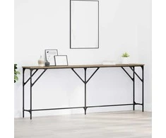 Konsolinis stalas artisano ąžuolo 200 x 29 x 75 cm