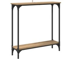 Konsolinis stalas Amatininkų ąžuolas 75 x 22,5 x 75 cm
