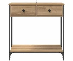 Konsolinis stalas Amatininkų ąžuolas 75 x 34,5 x 75 cm