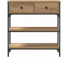 Konsolinis stalas Amatininkų ąžuolas 72.5 x 25 x 75 cm