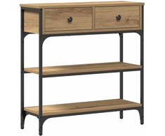 Konsolinis stalas Amatininkų ąžuolas 72.5 x 25 x 75 cm