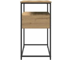 Konsolinis stalas su stalčių Amatininkų ąžuolas 75 x 40 x 75 cm